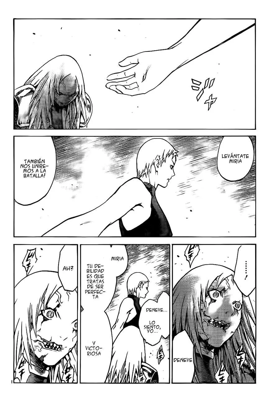Claymore capítulo 123, página 12