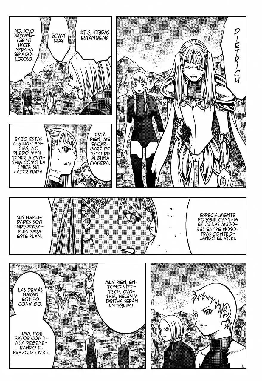 Claymore capítulo 124, página 18