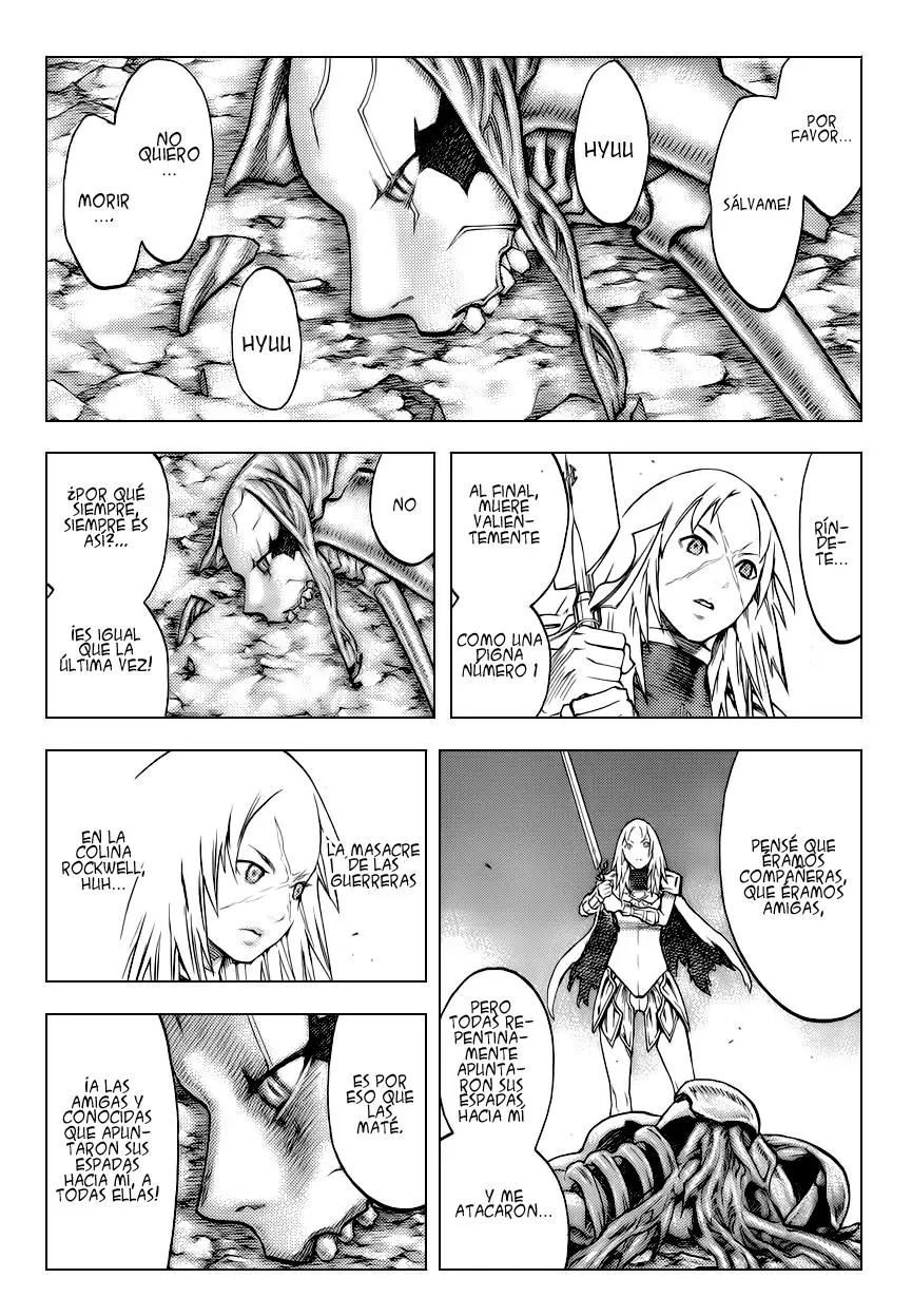 Claymore capítulo 125, página 15