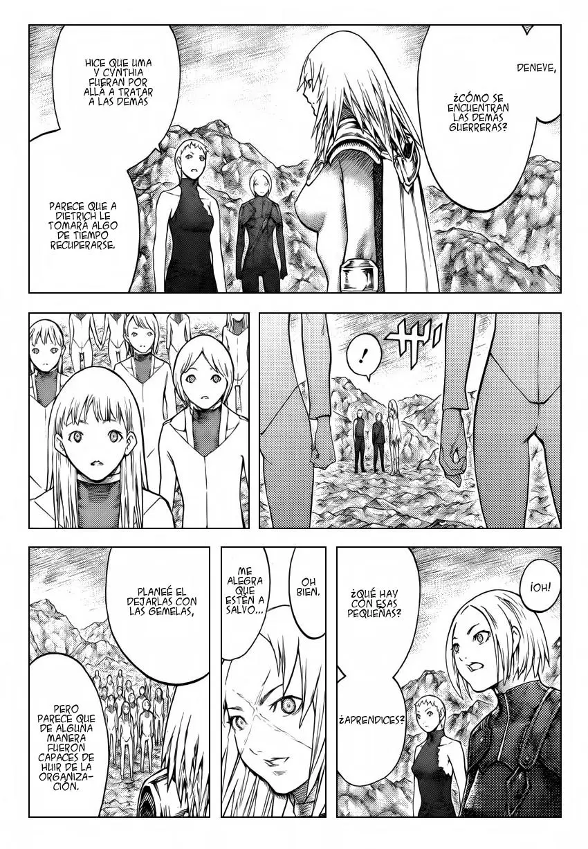 Claymore capítulo 125, página 28