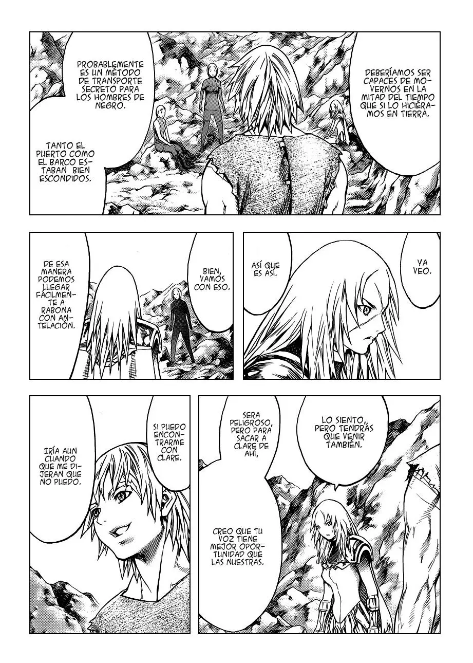 Claymore capítulo 127, página 19