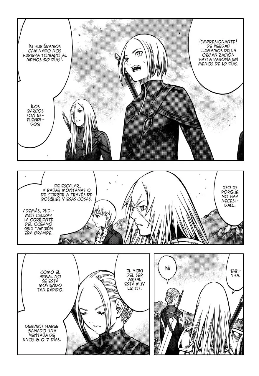 Claymore capítulo 128, página 4