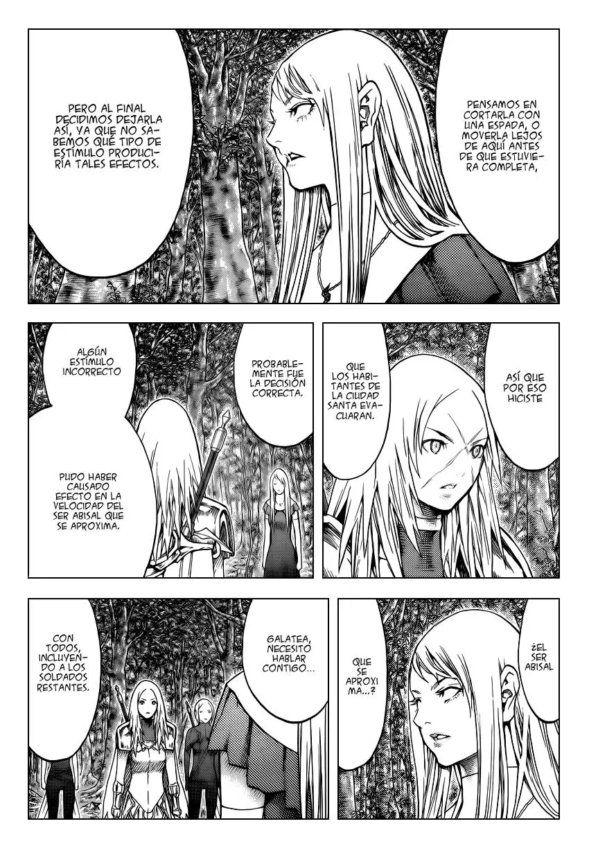 Claymore capítulo 128, página 21