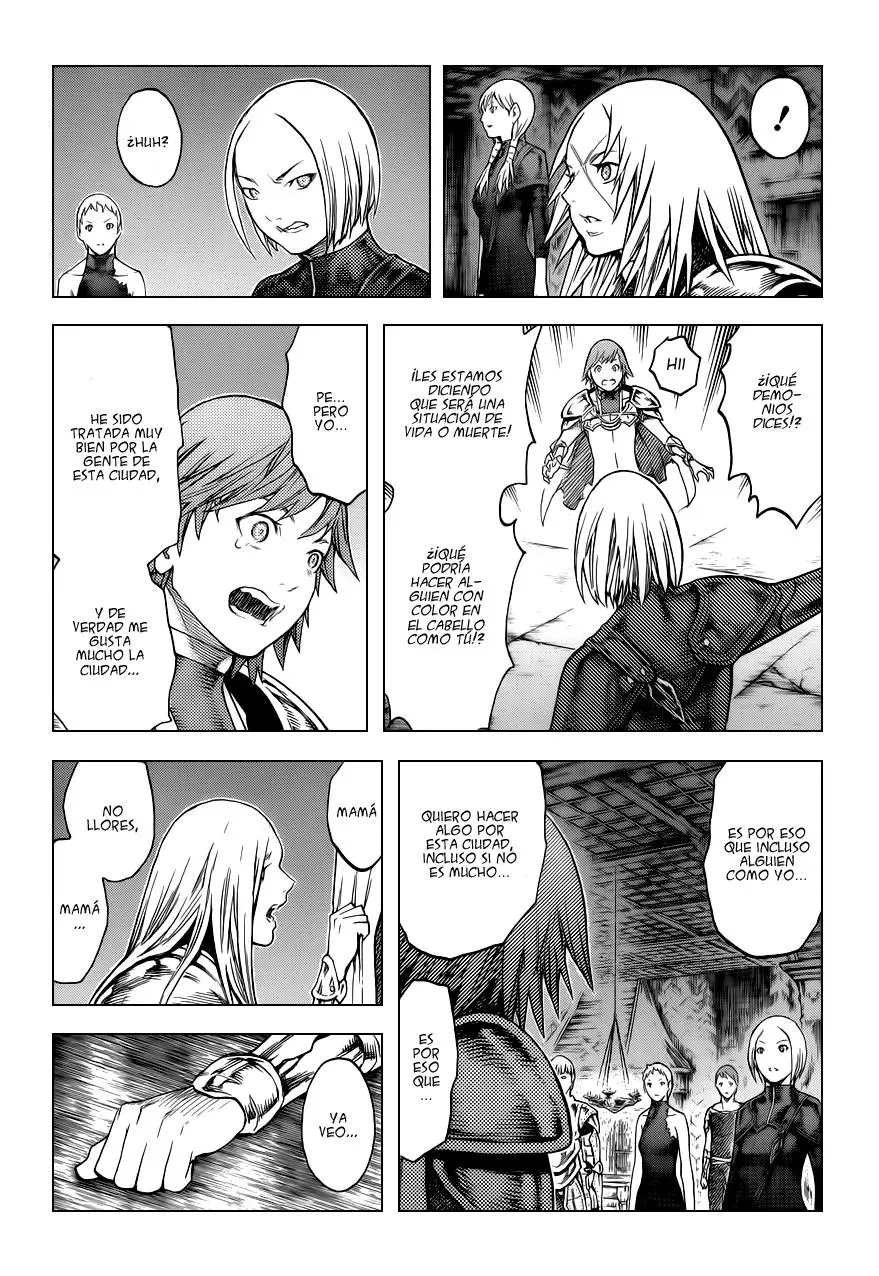 Claymore capítulo 128, página 27