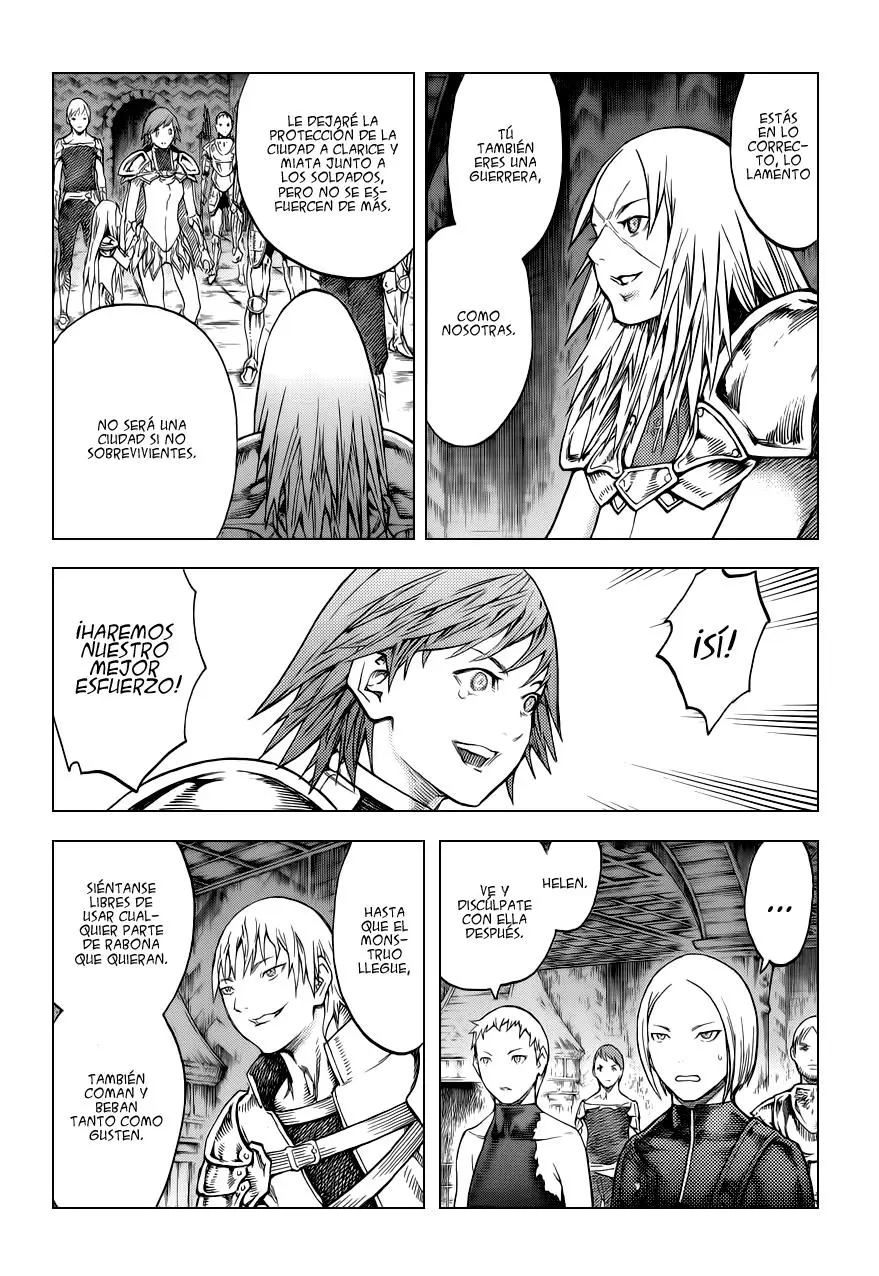 Claymore capítulo 128, página 28