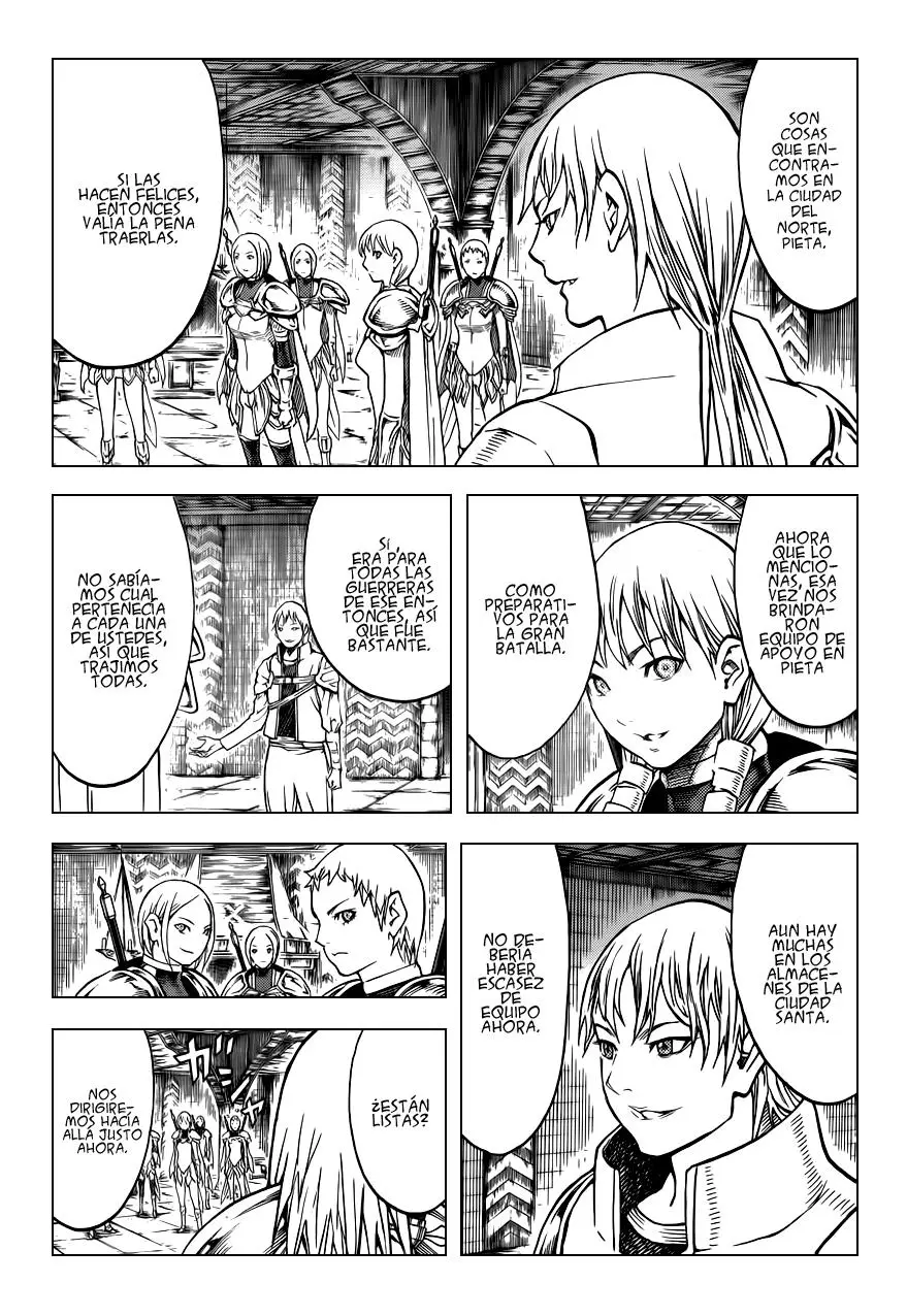 Claymore capítulo 129, página 4