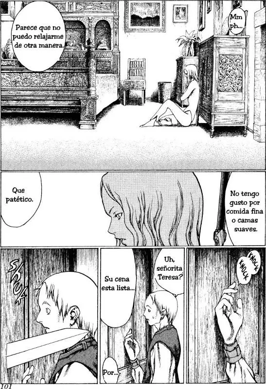 Claymore capítulo 13, página 4