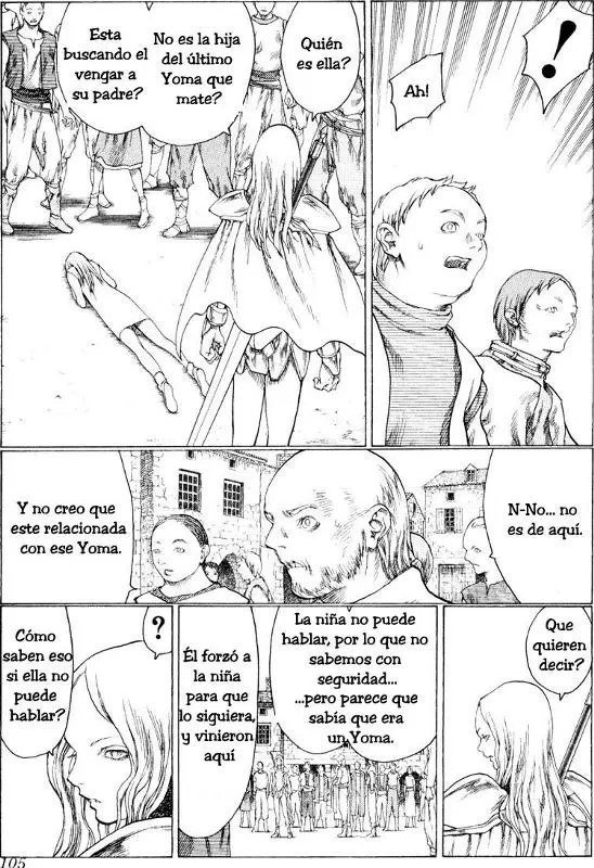 Claymore capítulo 13, página 8