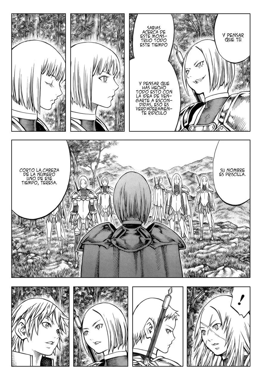 Claymore capítulo 130, página 17