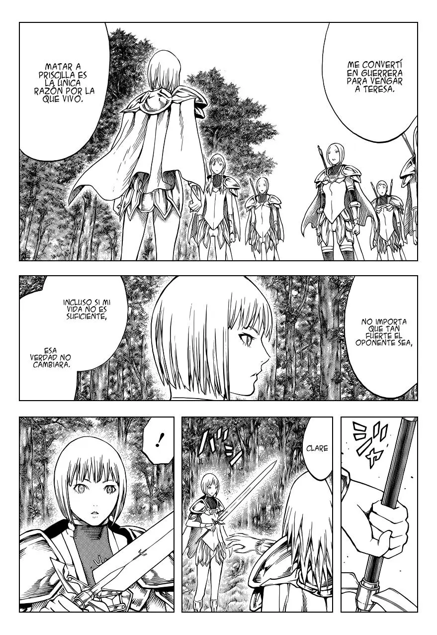 Claymore capítulo 130, página 20
