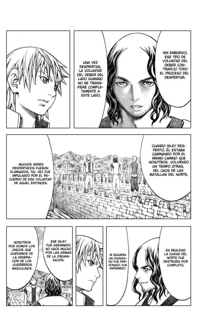 Claymore capítulo 132, página 6