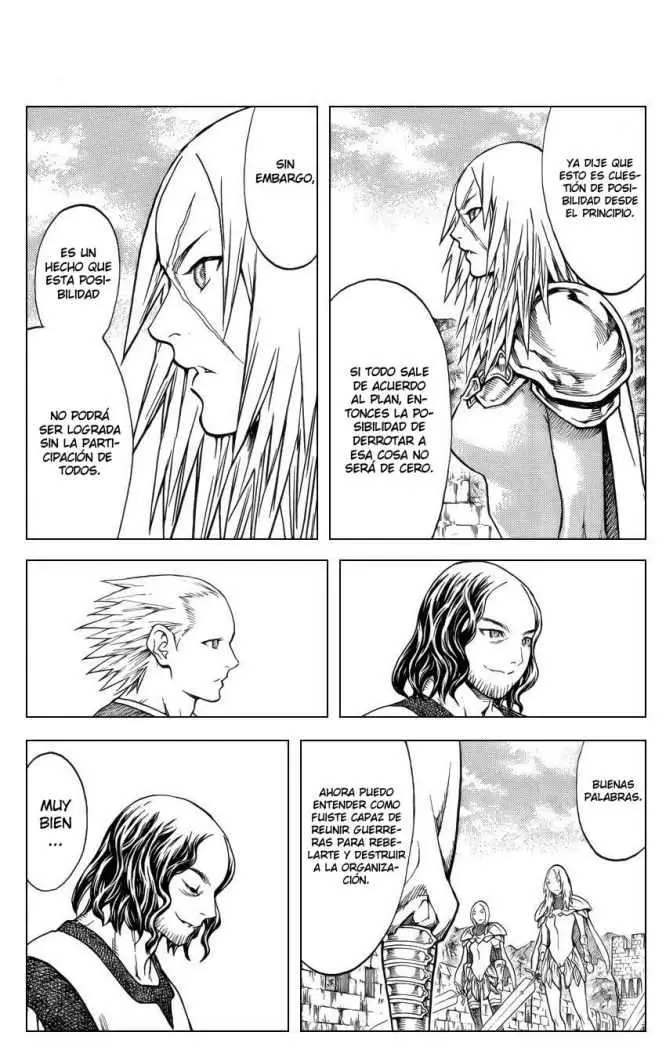 Claymore capítulo 132, página 17