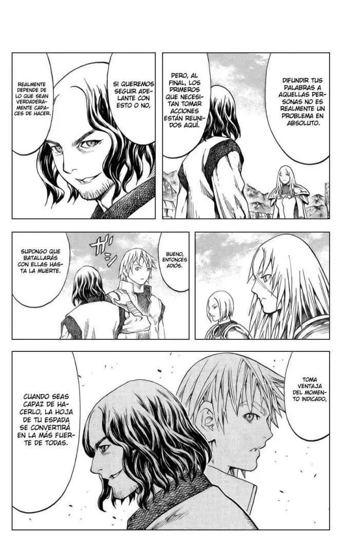 Claymore capítulo 132, página 18