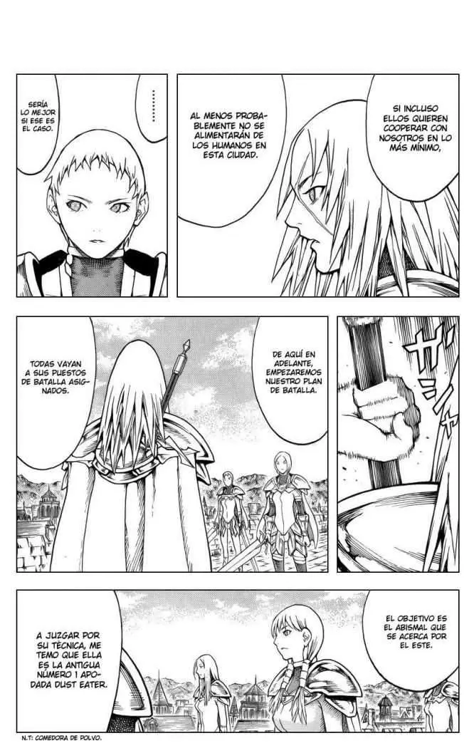 Claymore capítulo 132, página 21