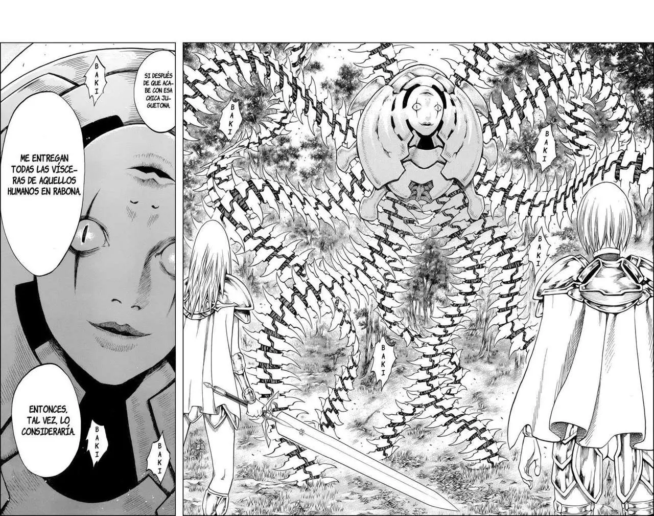 Claymore capítulo 137, página 9