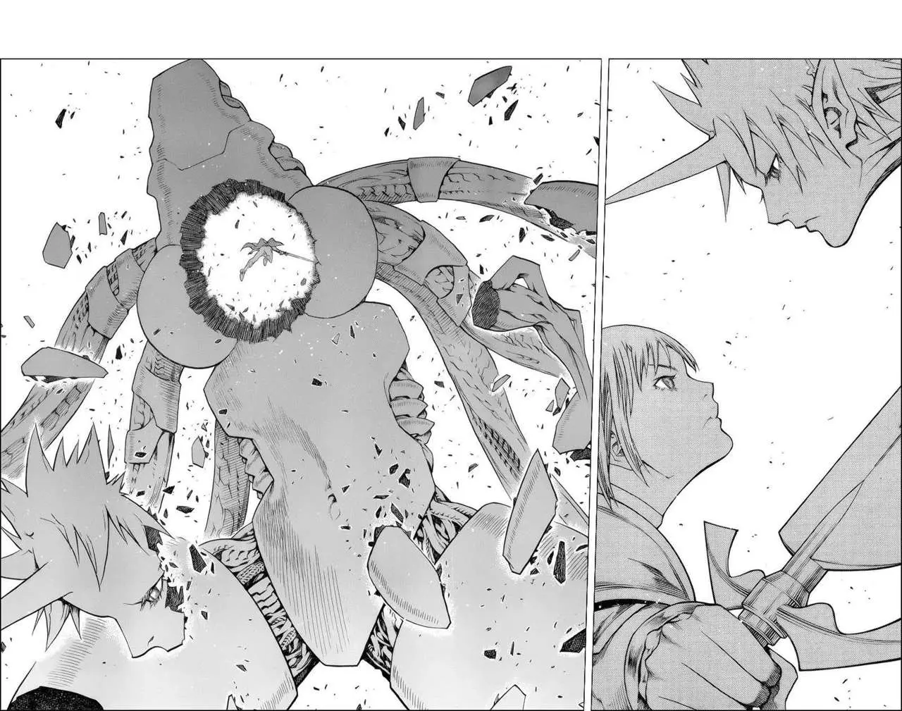 Claymore capítulo 137, página 21