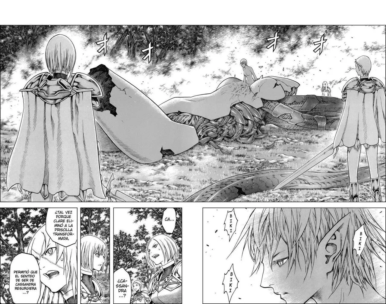 Claymore capítulo 138, página 12