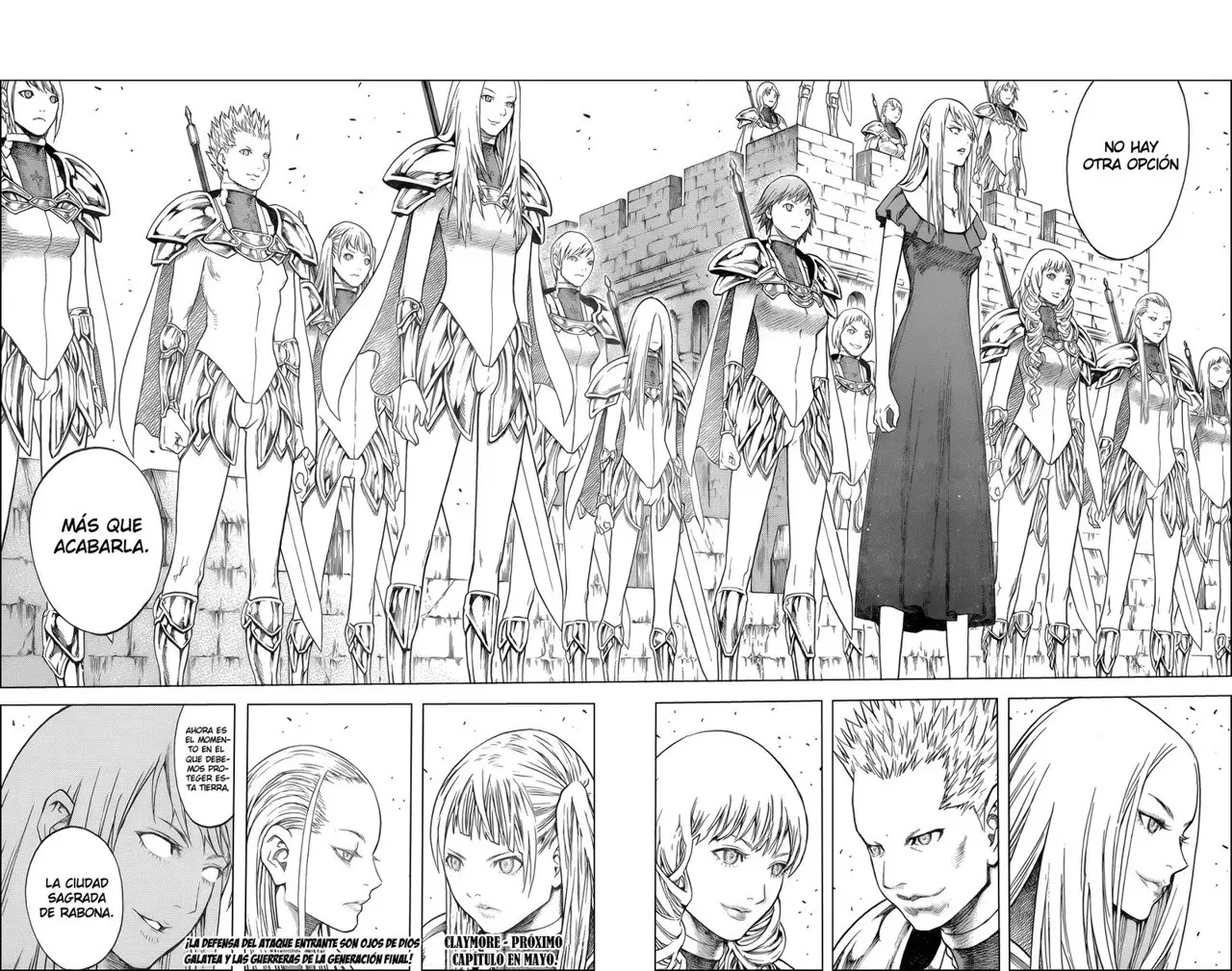 Claymore capítulo 138, página 23