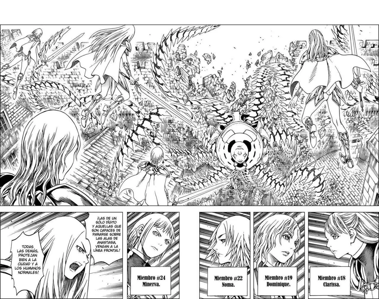 Claymore capítulo 139, página 6
