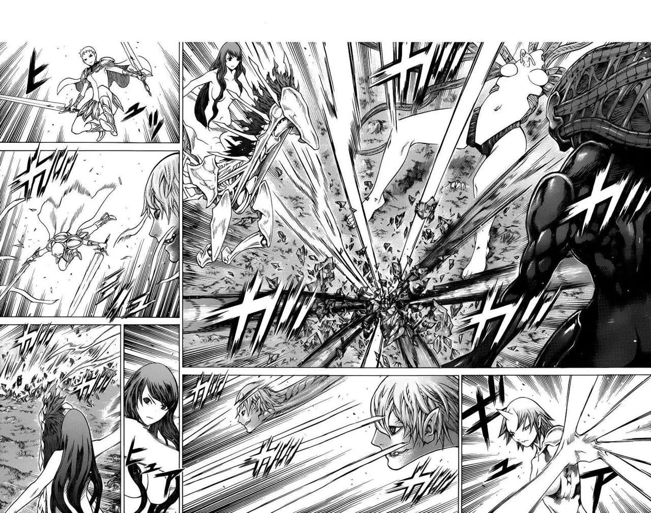 Claymore capítulo 146, página 7