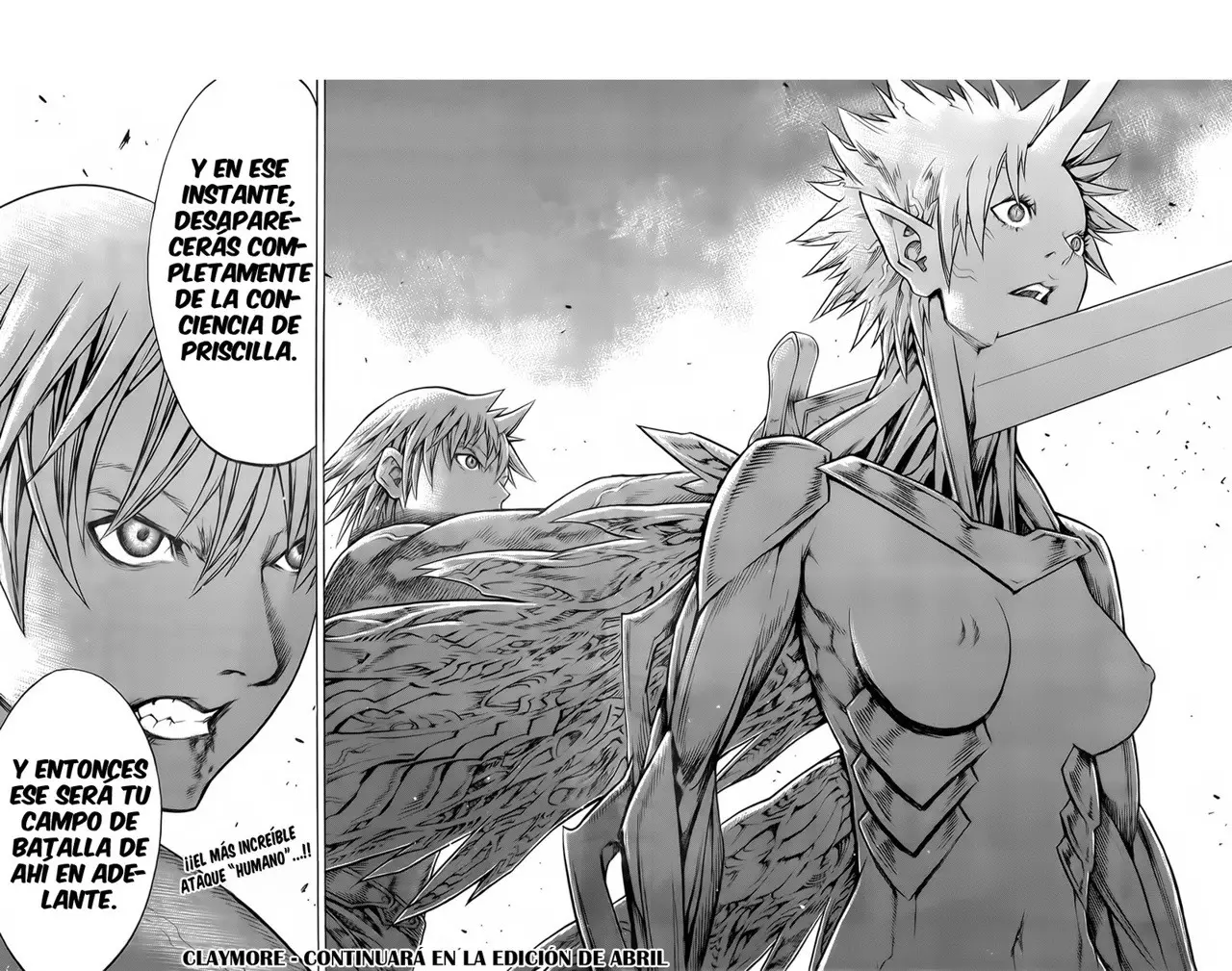 Claymore capítulo 147, página 27
