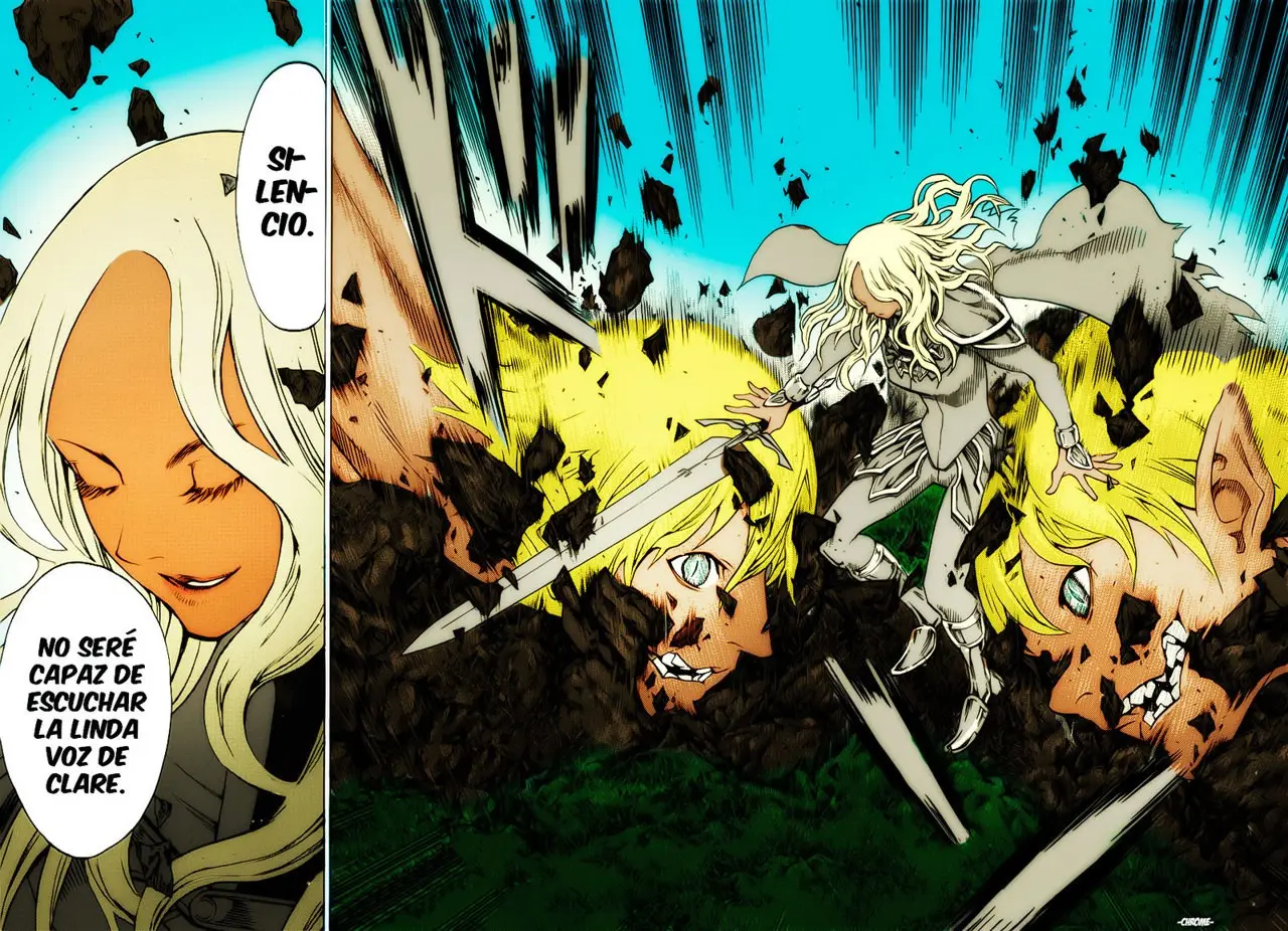 Claymore capítulo 150, página 21
