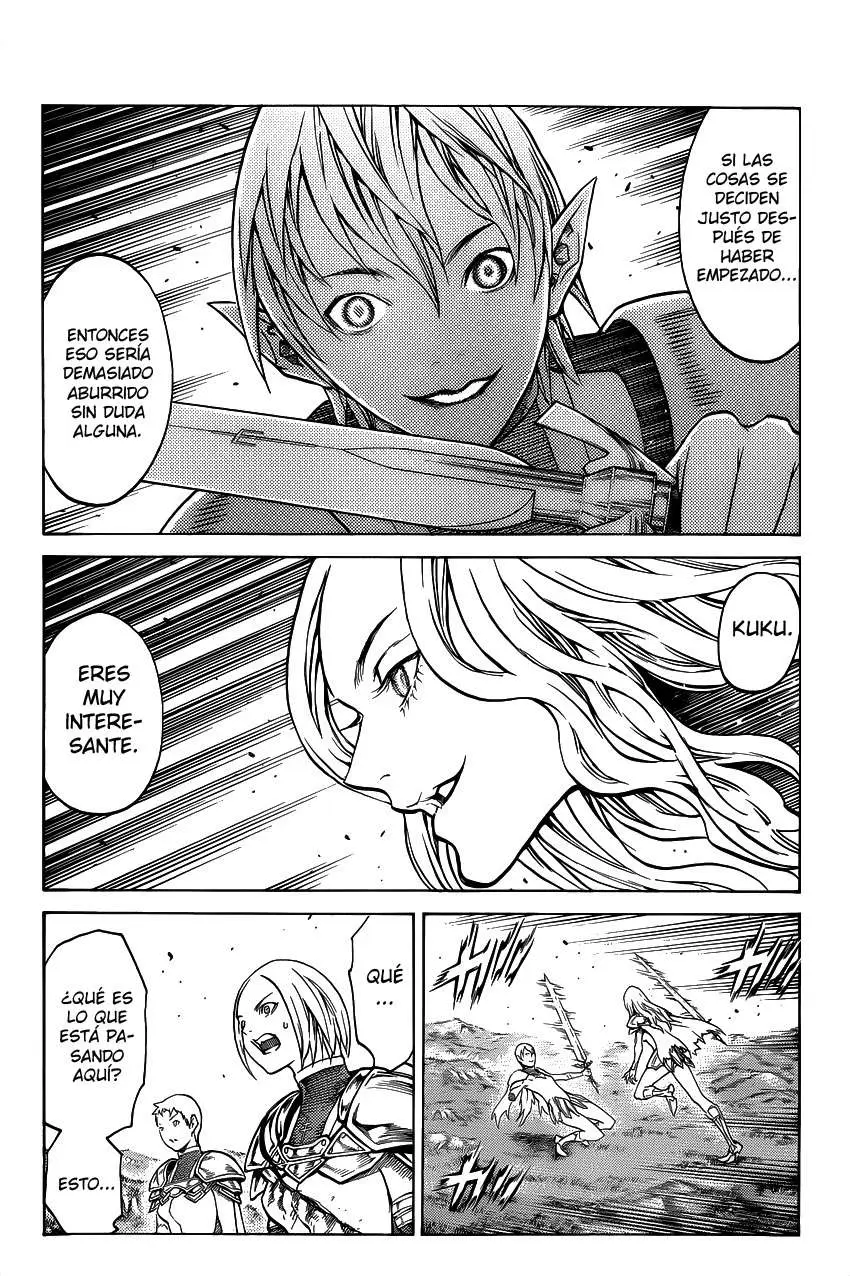 Claymore capítulo 151, página 18