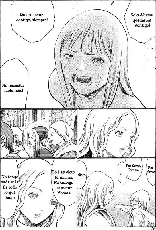 Claymore capítulo 16, página 15