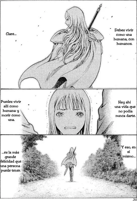 Claymore capítulo 16, página 19