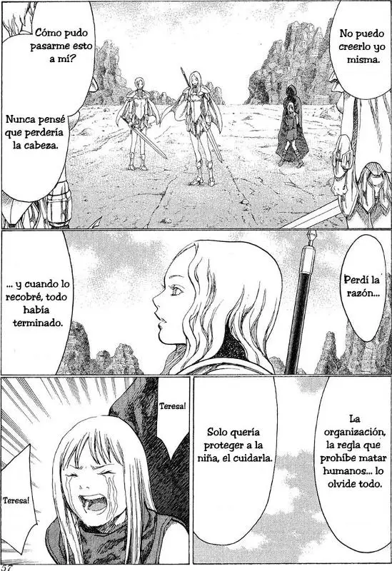 Claymore capítulo 17, página 17