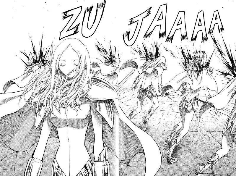 Claymore capítulo 17, página 21