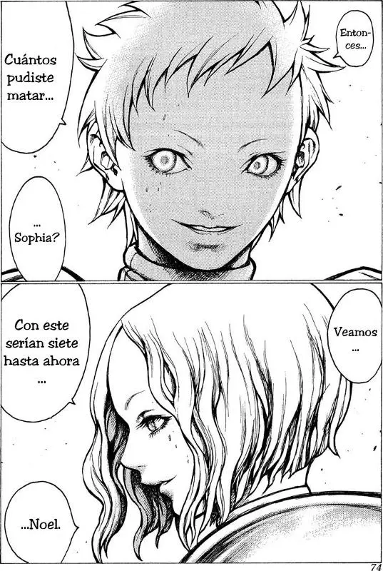 Claymore capítulo 18, página 3