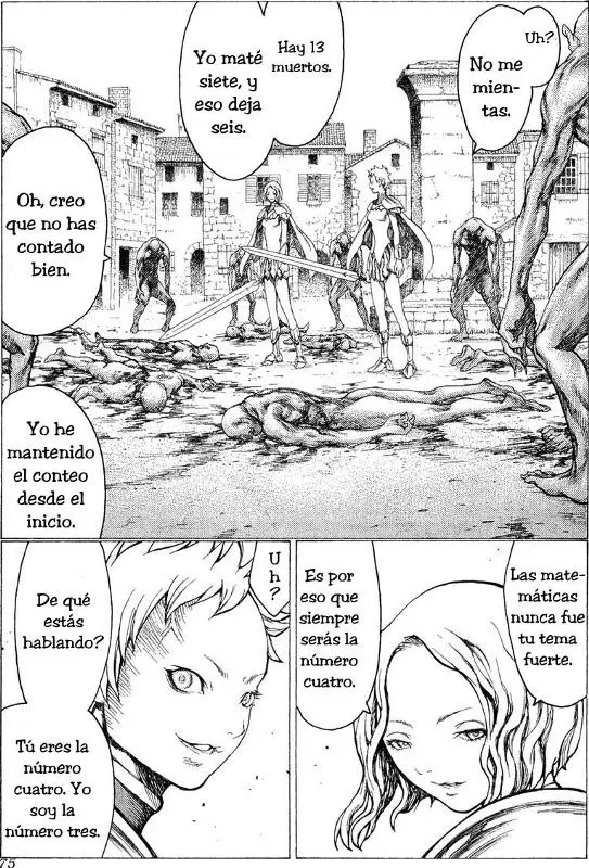 Claymore capítulo 18, página 4