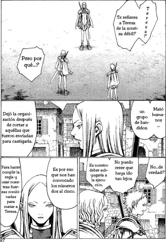 Claymore capítulo 18, página 16