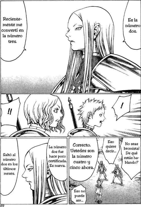 Claymore capítulo 18, página 18