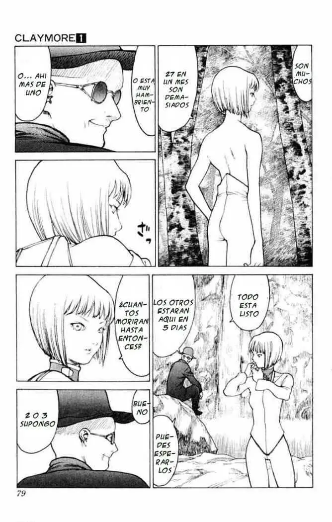 Claymore capítulo 2, página 11