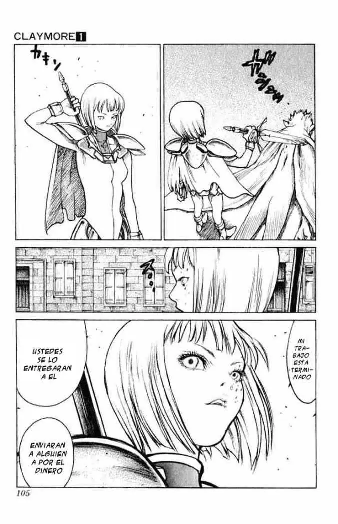 Claymore capítulo 2, página 35