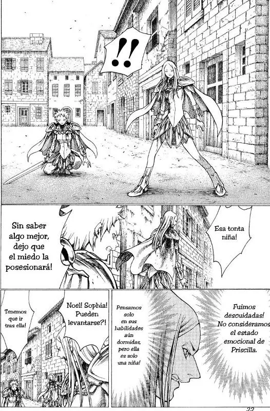 Claymore capítulo 22, página 22
