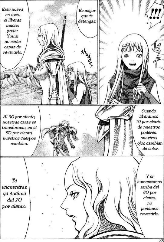 Claymore capítulo 22, página 27