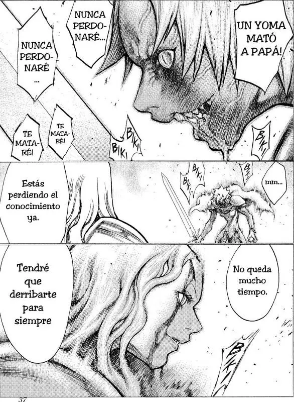 Claymore capítulo 22, página 36