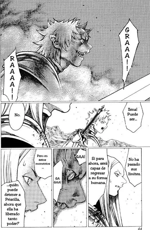 Claymore capítulo 23, página 5