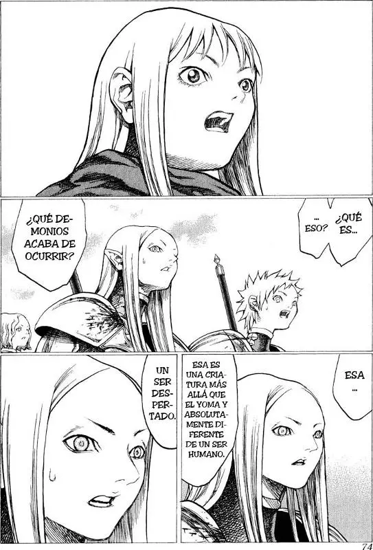 Claymore capítulo 24, página 3