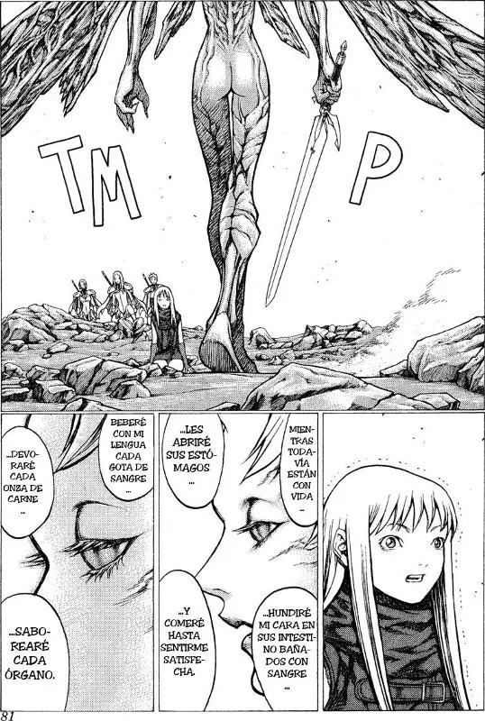 Claymore capítulo 24, página 8