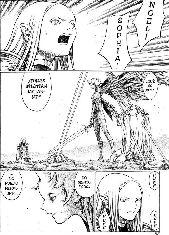 Claymore capítulo 24, página 13