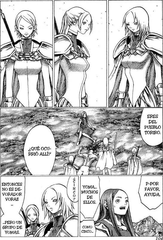 Claymore capítulo 25, página 3