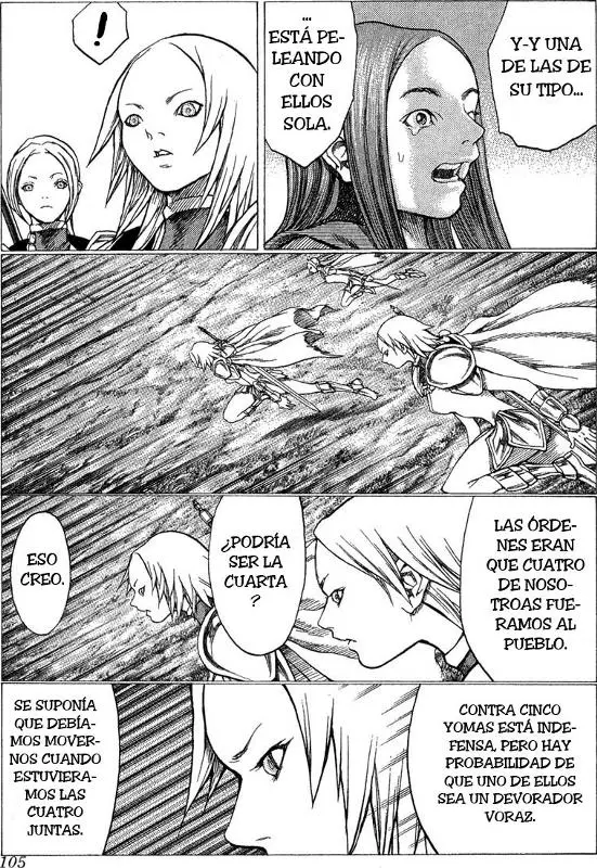 Claymore capítulo 25, página 4