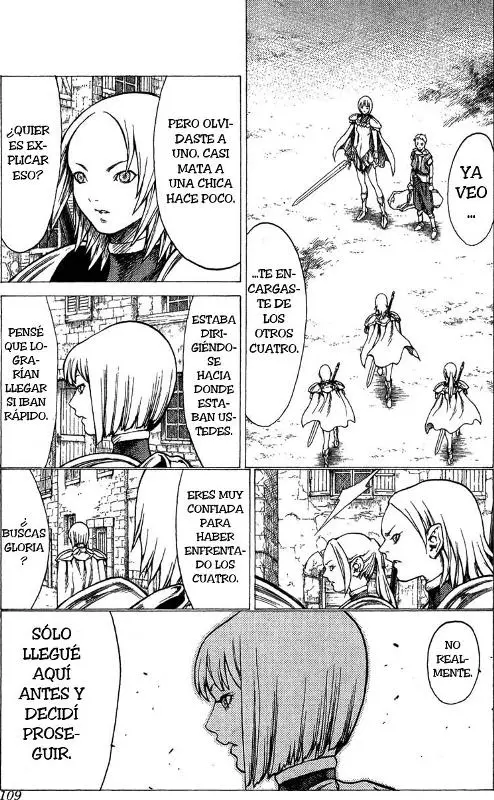 Claymore capítulo 25, página 7
