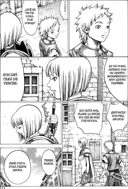 Claymore capítulo 25, página 9