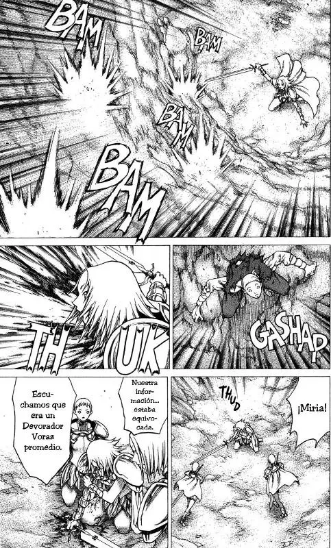 Claymore capítulo 26, página 28