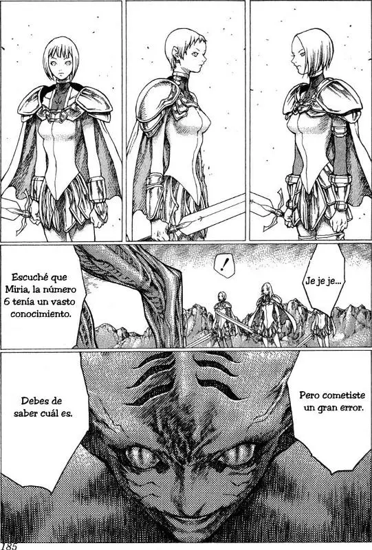 Claymore capítulo 27, página 20